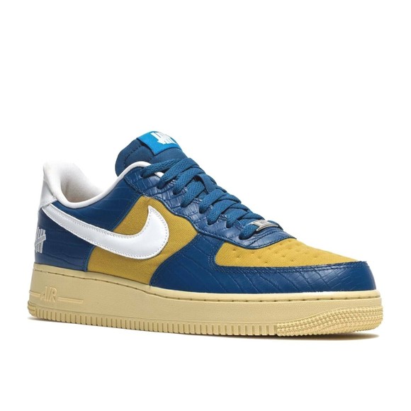 Nike Other - Nike Air Force 1 Low SP Undefeated DM8462-400 Court Blue White Goldtone 8.5 Men